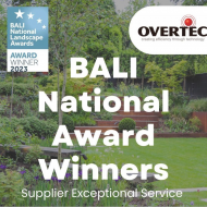 Overtec wins BALI Supplier Excellence Award